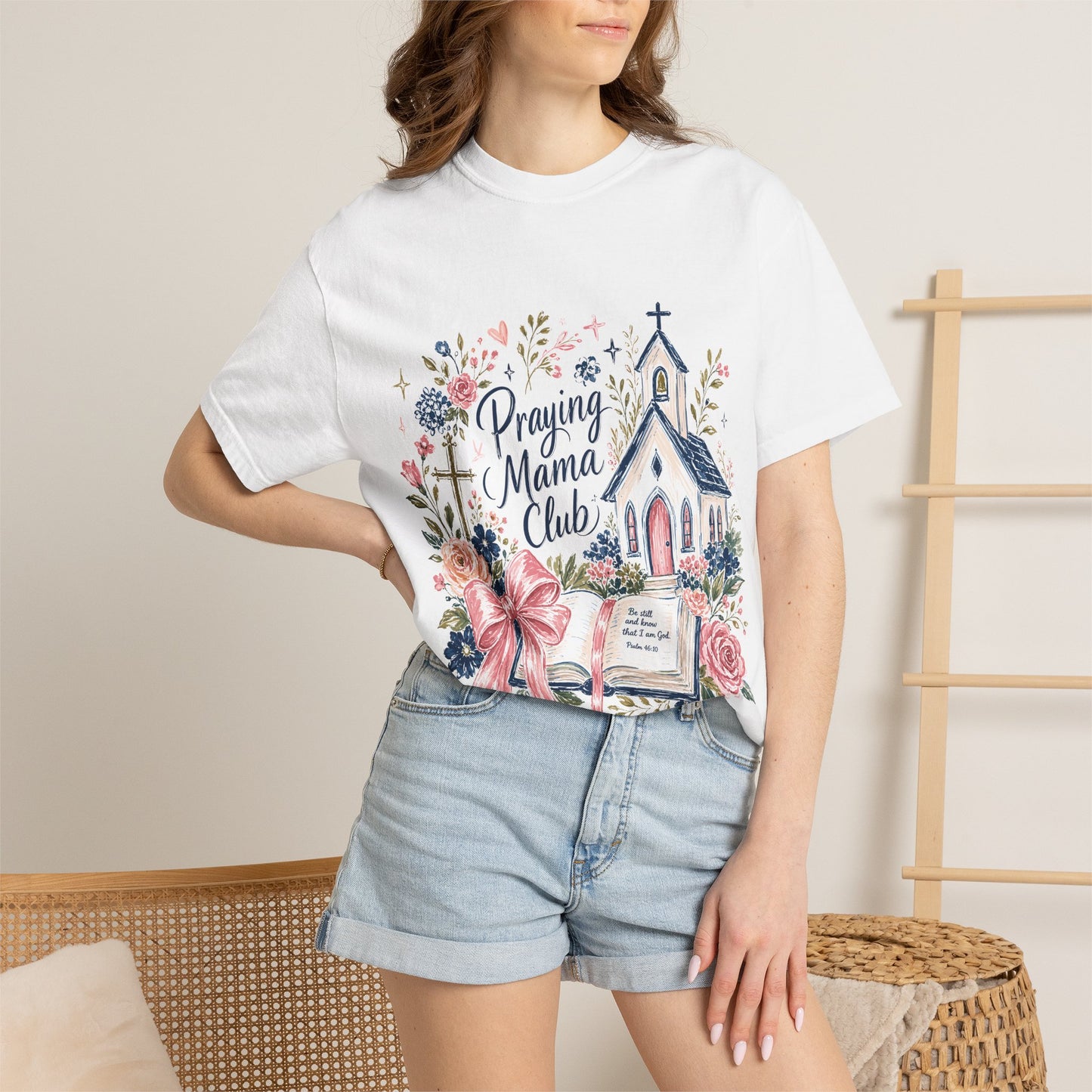 Praying Mama Club T-Shirt