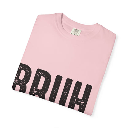 BRUH. T‑Shirt — “formerly known as mom” Funny Graphic Tee Black Script