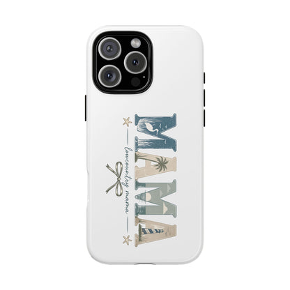 "Lowcountry Mama" Coastal Vibes Phone Case – Coastal Mom Marsh Style Phone Cover