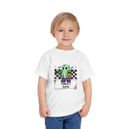 Customizable Hulk Spooky Superhero Halloween Toddler T-shirt