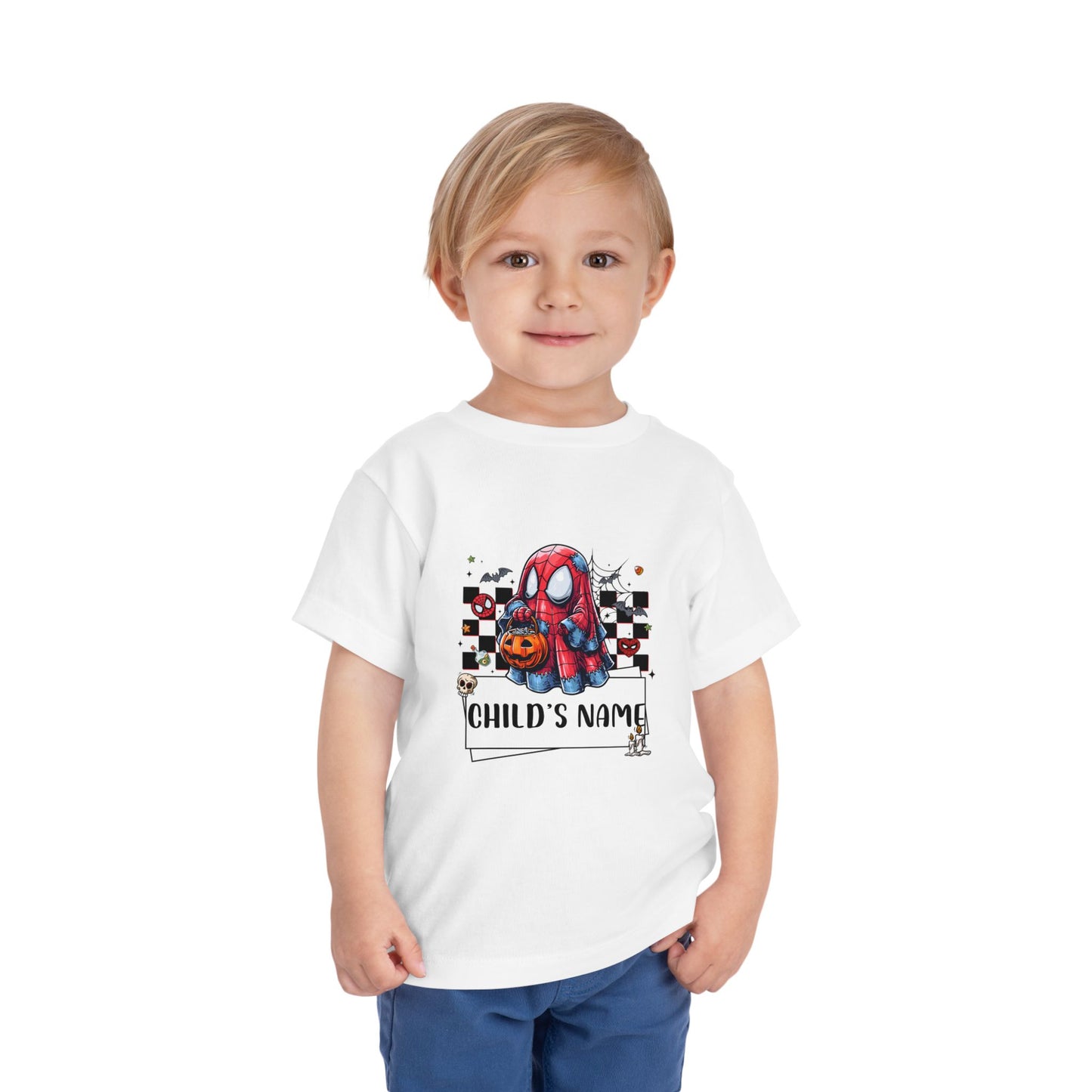 Toddler Spider Man Personalized Superhero Tee