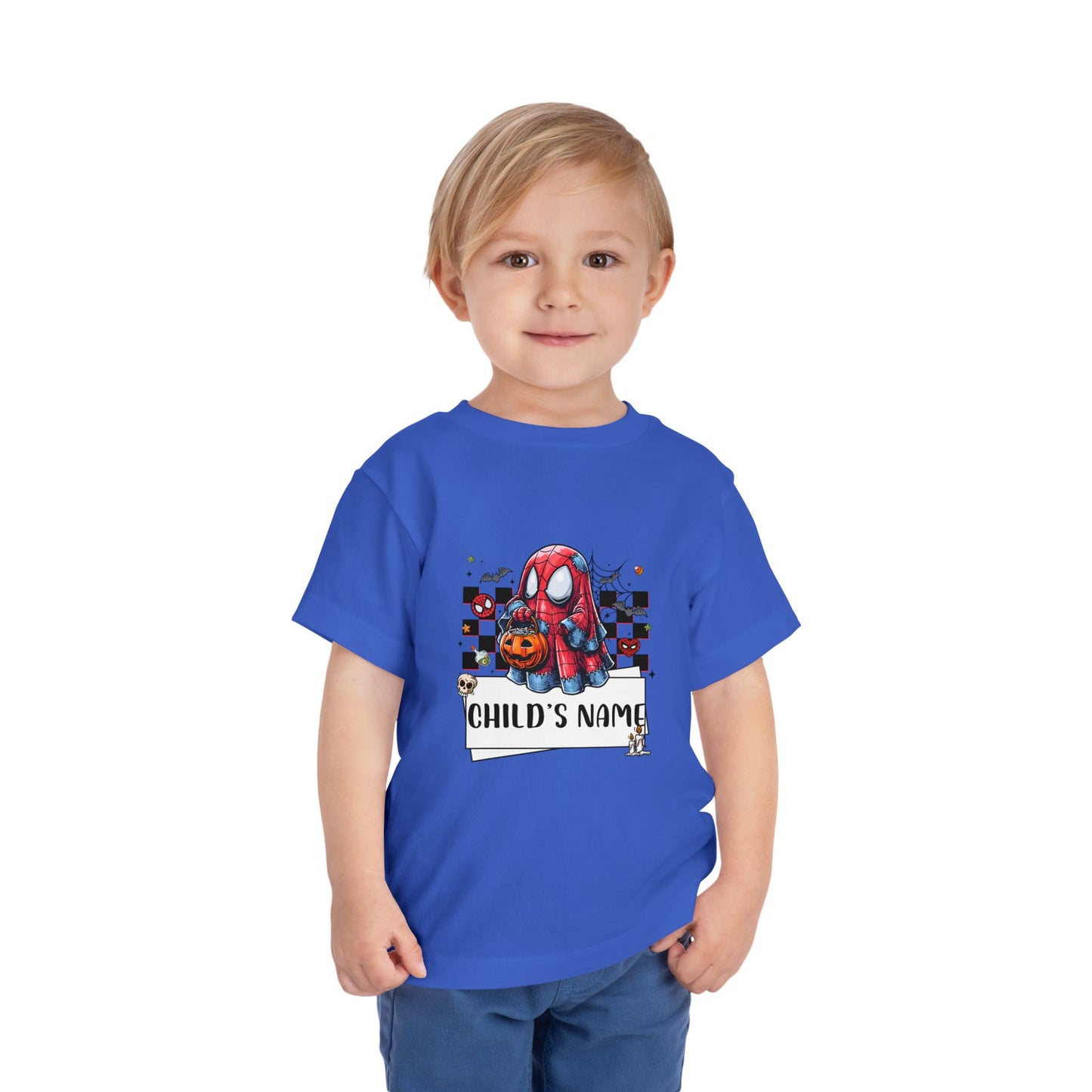 Toddler Spider Man Personalized Superhero Tee