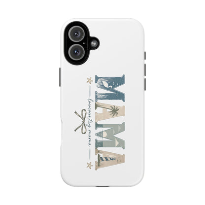 "Lowcountry Mama" Coastal Vibes Phone Case – Coastal Mom Marsh Style Phone Cover