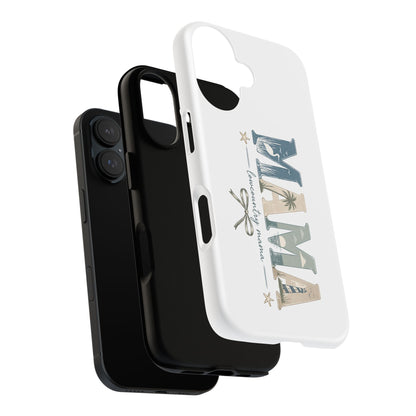 "Lowcountry Mama" Coastal Vibes Phone Case – Coastal Mom Marsh Style Phone Cover