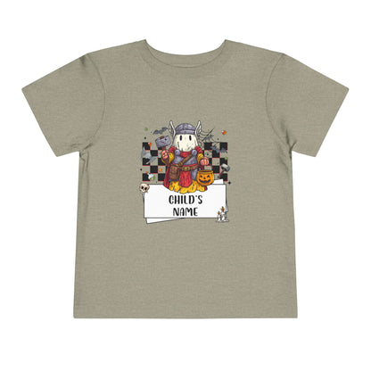 Customizable Thor Spooky Superhero Halloween Toddler Tee