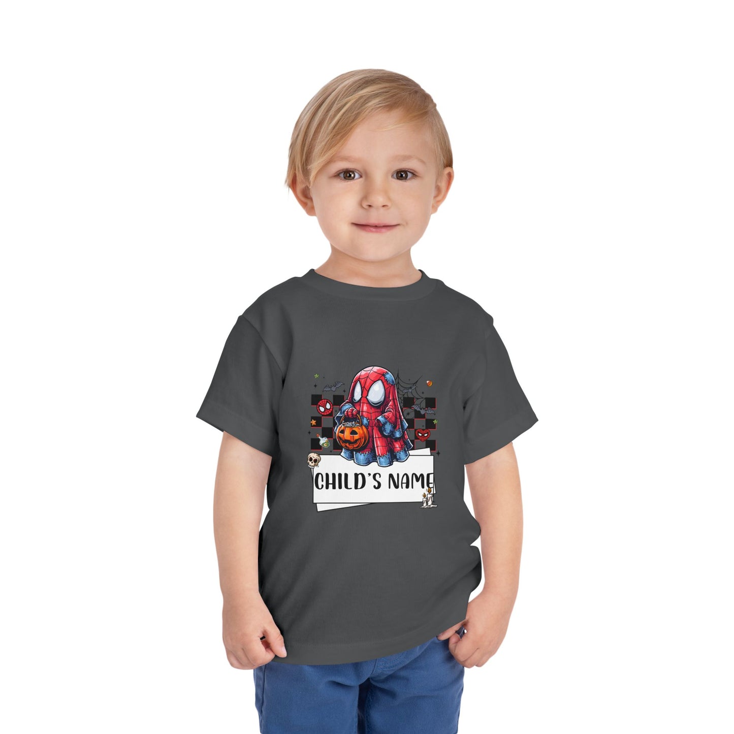 Toddler Spider Man Personalized Superhero Tee