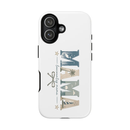 "Lowcountry Mama" Coastal Vibes Phone Case – Coastal Mom Marsh Style Phone Cover