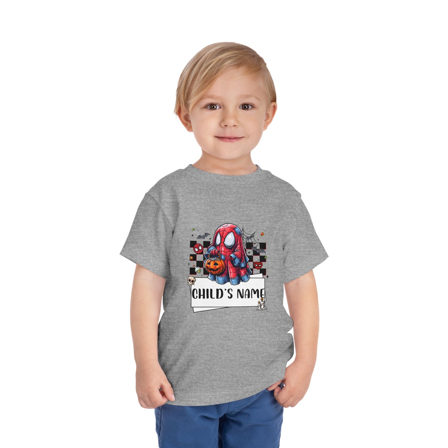 Toddler Spider Man Personalized Superhero Tee