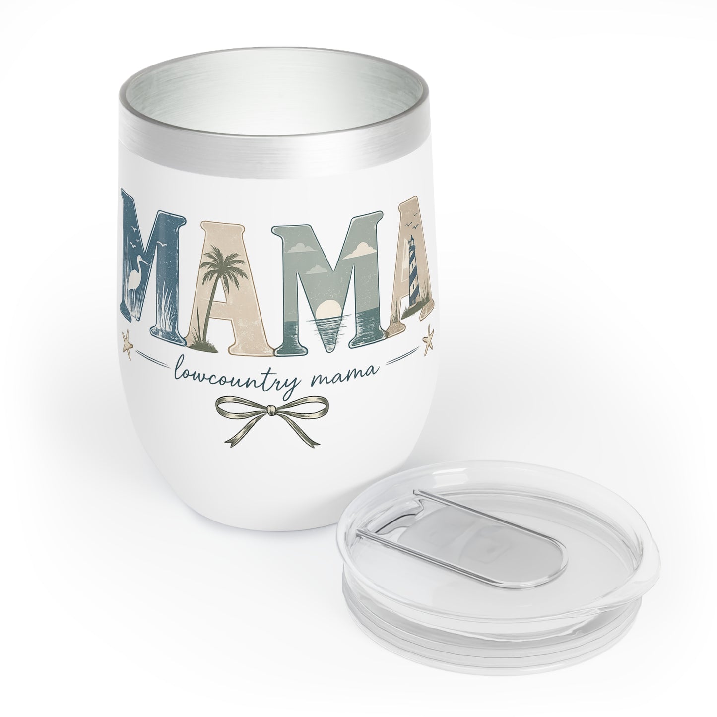 "Lowcountry Mama" Wine Tumbler