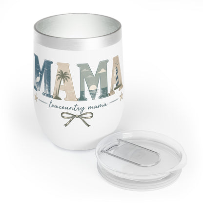 "Lowcountry Mama" Wine Tumbler