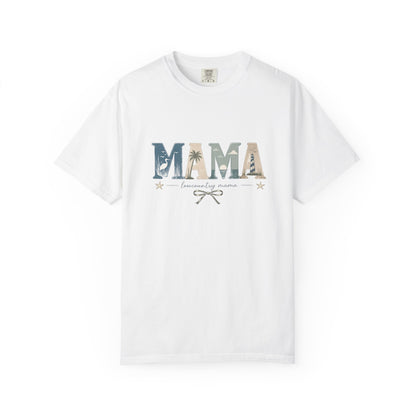 "Lowcountry Mama" Marsh Mama Graphic T-Shirt — 'Mama' Coastal Script Tee
