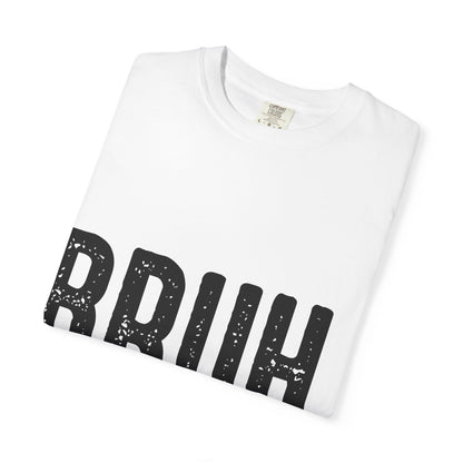 BRUH. T‑Shirt — “formerly known as mom” Funny Graphic Tee Black Script