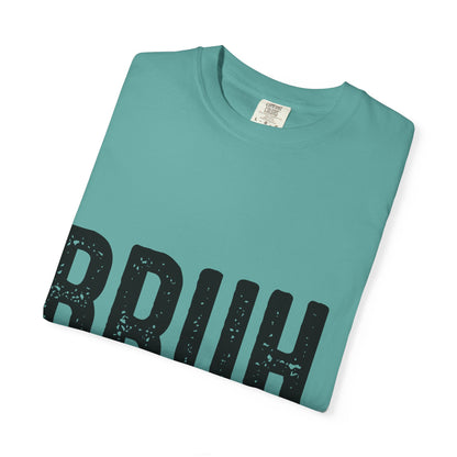 BRUH. T‑Shirt — “formerly known as mom” Funny Graphic Tee Black Script