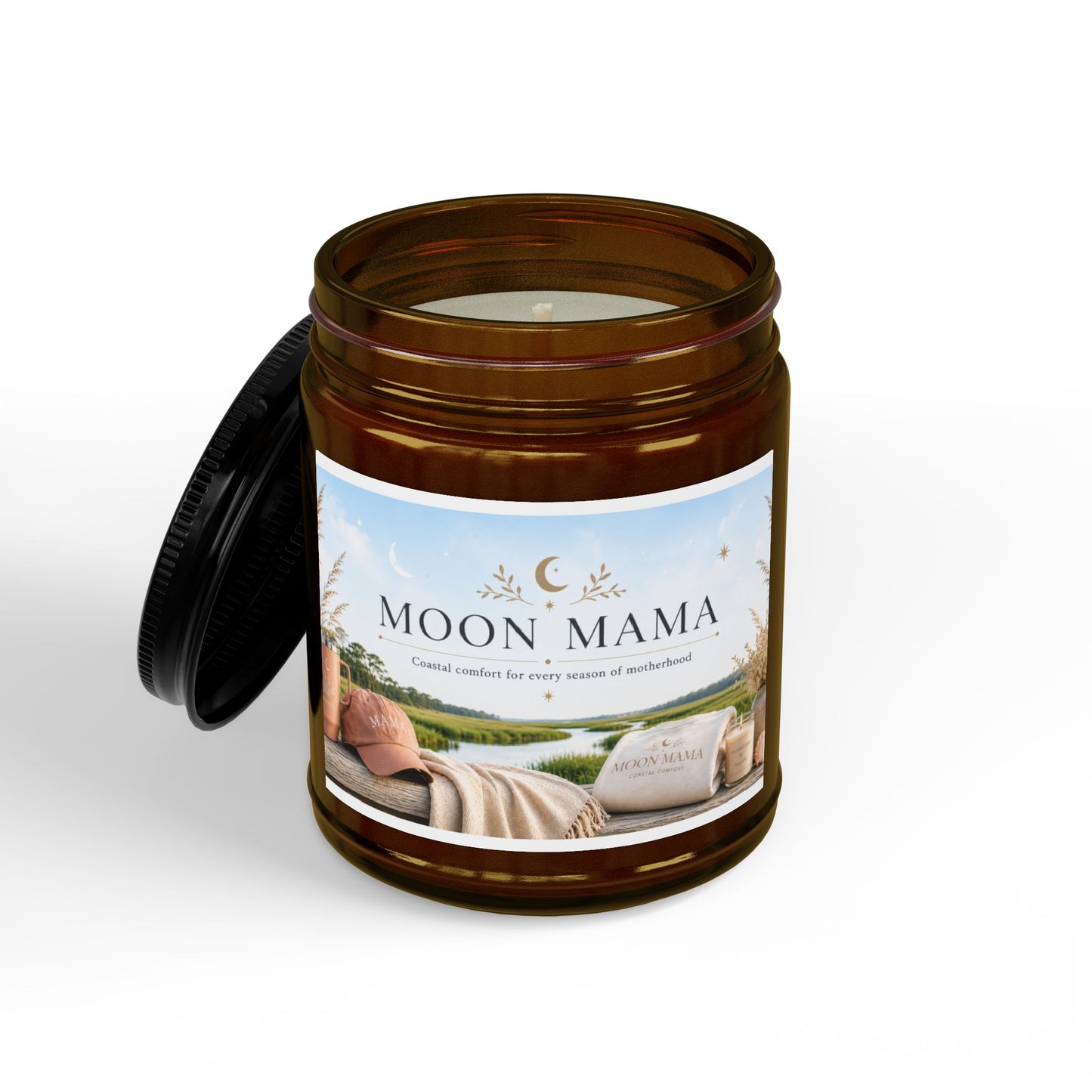 Moon Mama Scented Soy Candle — Aromatherapy Candle (4oz & 9oz)