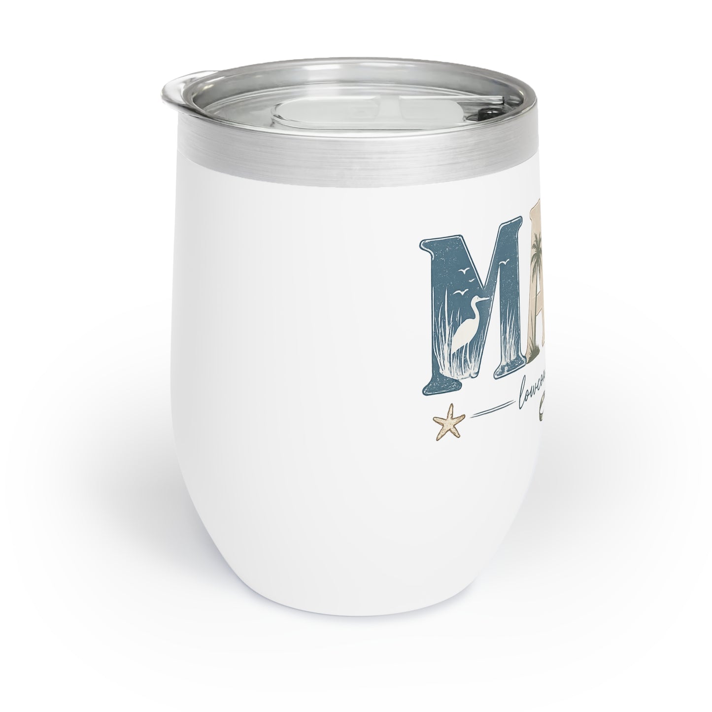 "Lowcountry Mama" Wine Tumbler