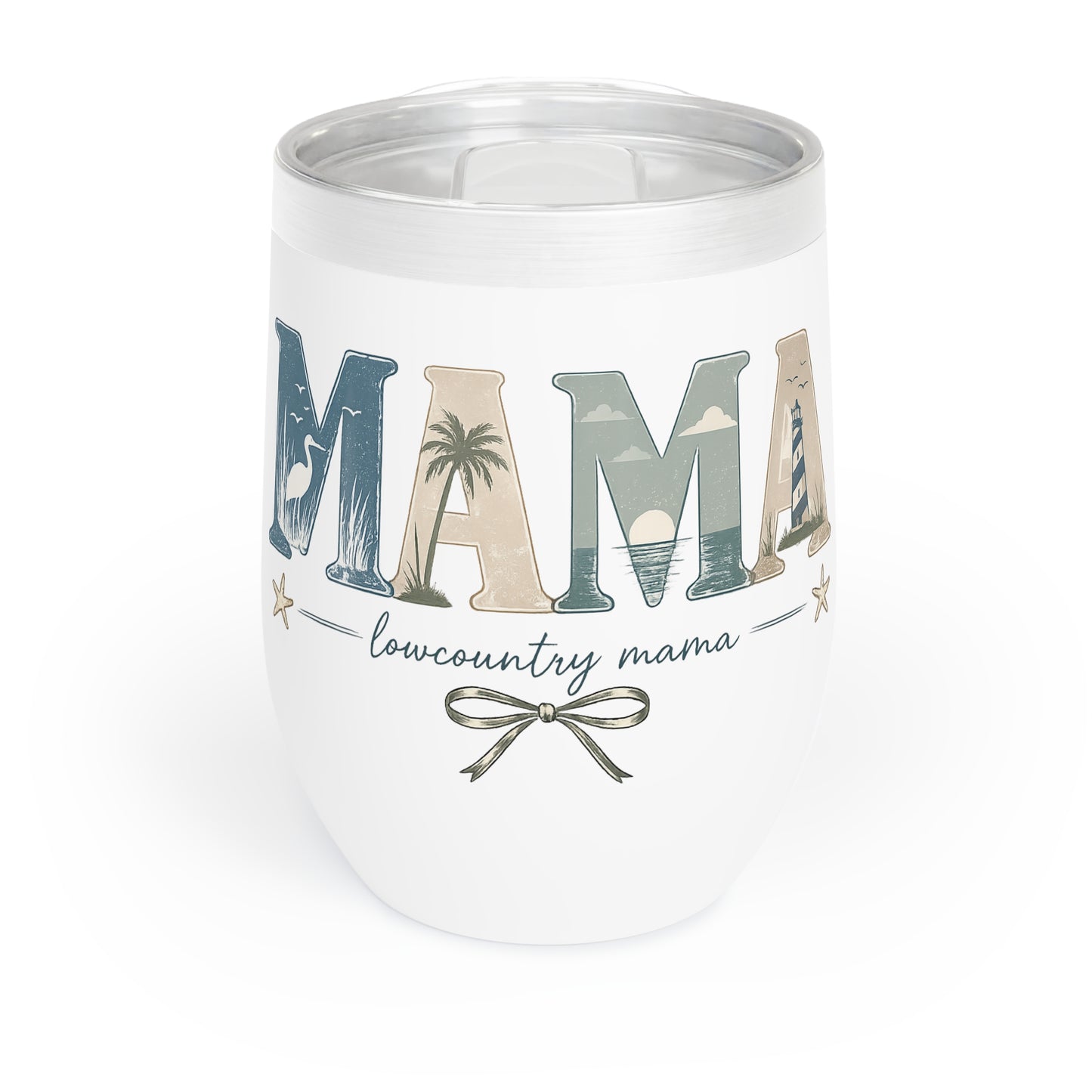 "Lowcountry Mama" Wine Tumbler