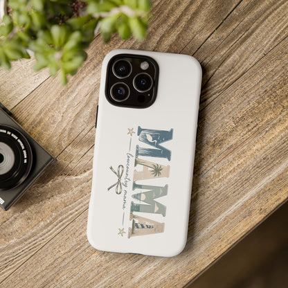 "Lowcountry Mama" Coastal Vibes Phone Case – Coastal Mom Marsh Style Phone Cover