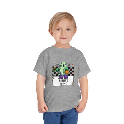 Customizable Hulk Spooky Superhero Halloween Toddler T-shirt